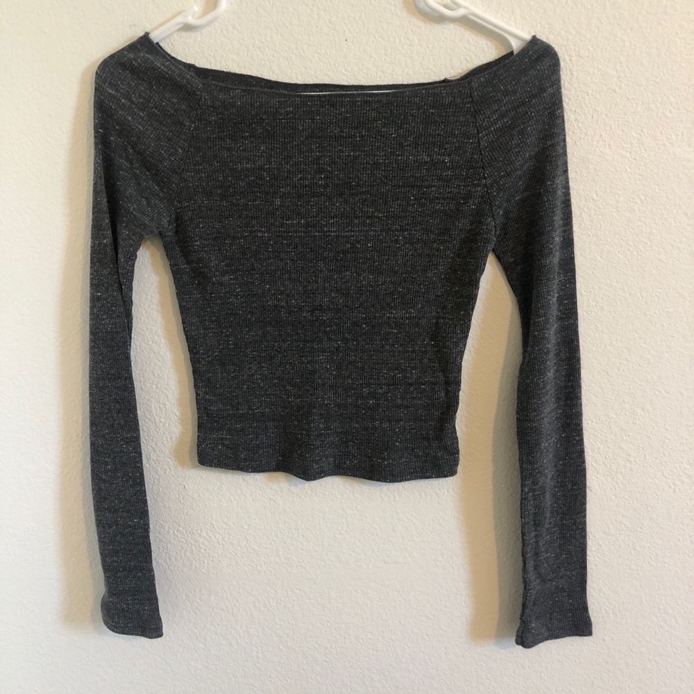 Brandy Melville Gray long sleeve